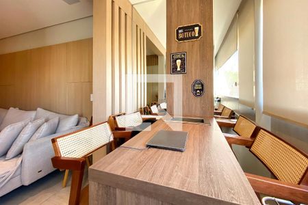 Varanda Gourmet de apartamento à venda com 3 quartos, 100m² em Buritis, Belo Horizonte
