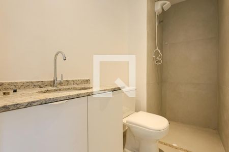 Banheiro de apartamento para alugar com 1 quarto, 29m² em Vila Andrade, São Paulo
