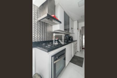 Cozinha de apartamento à venda com 1 quarto, 50m² em Rio Branco, Porto Alegre