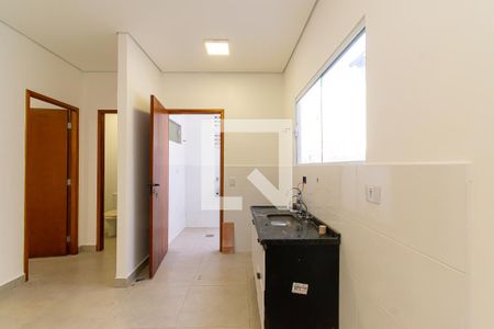 Cozinha de apartamento para alugar com 1 quarto, 45m² em São Lucas, São Paulo