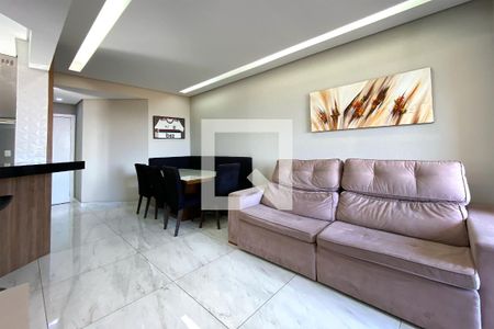 Sala de apartamento à venda com 3 quartos, 78m² em União, Belo Horizonte