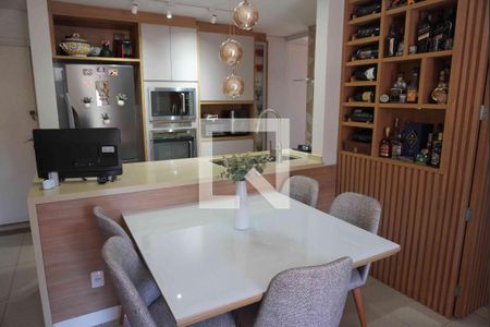 Sala de Jantar de apartamento à venda com 3 quartos, 84m² em Alphaville, Santana de Parnaíba