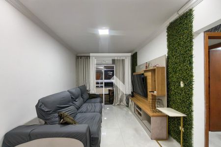 Sala de apartamento para alugar com 2 quartos, 98m² em Canto do Forte, Praia Grande