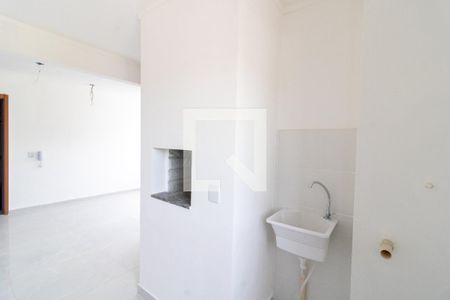 Cozinha de apartamento à venda com 2 quartos, 45m² em Guarujá, Porto Alegre