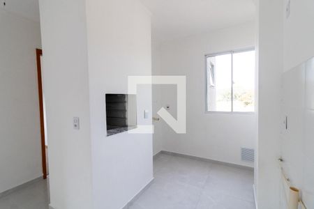 Cozinha de apartamento à venda com 2 quartos, 45m² em Guarujá, Porto Alegre