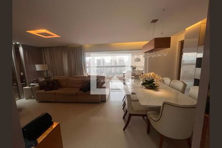 Sala de apartamento à venda com 3 quartos, 148m² em Setor Marista, Goiânia