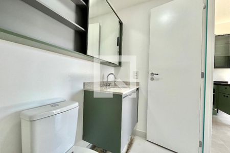 Banheiro de kitnet/studio à venda com 1 quarto, 29m² em Jardim Prudência, São Paulo