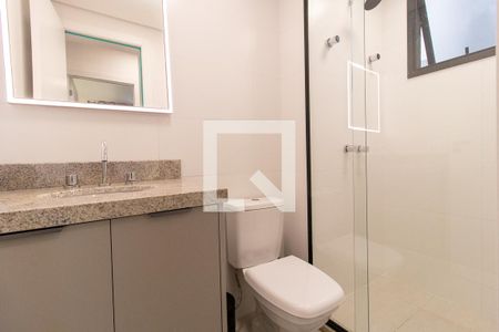 Banheiro Social de apartamento à venda com 2 quartos, 50m² em Campina do Siqueira, Curitiba