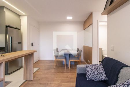 Sala de apartamento à venda com 2 quartos, 50m² em Campina do Siqueira, Curitiba