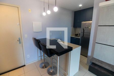 Sala de apartamento para alugar com 1 quarto, 45m² em Camboinhas, Niterói