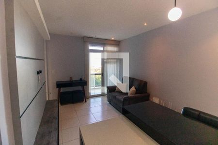 Sala de apartamento para alugar com 1 quarto, 45m² em Camboinhas, Niterói