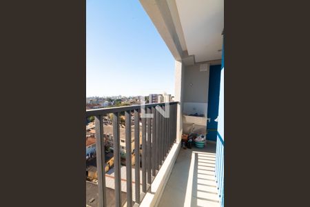 Sacada da Sala/Cozinha de apartamento para alugar com 2 quartos, 36m² em Jardim Oriental, São Paulo