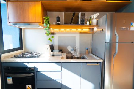 Sala/Cozinha de apartamento para alugar com 2 quartos, 36m² em Jardim Oriental, São Paulo