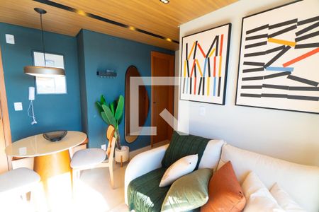 Sala/Cozinha de apartamento para alugar com 2 quartos, 36m² em Jardim Oriental, São Paulo
