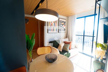 Sala/Cozinha de apartamento para alugar com 2 quartos, 36m² em Jardim Oriental, São Paulo