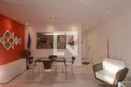 Sala de apartamento para alugar com 2 quartos, 75m² em Jardim Santa Genoveva, Guarujá