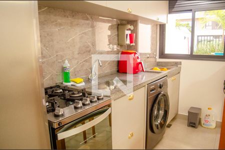 Cozinha de apartamento para alugar com 3 quartos, 99m² em Setor Marista, Goiânia