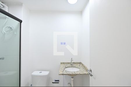 Banheiro Social de kitnet/studio para alugar com 1 quarto, 26m² em Vila da Saúde, São Paulo