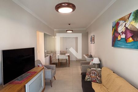 Sala de apartamento para alugar com 3 quartos, 87m² em José Menino, Santos