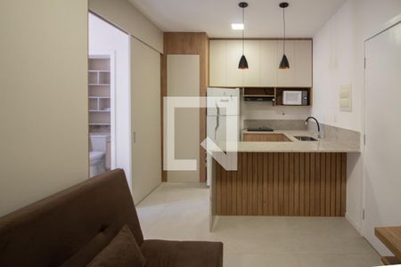 Sala de apartamento para alugar com 1 quarto, 33m² em Paquetá, Belo Horizonte