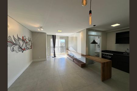 Sala de apartamento para alugar com 1 quarto, 70m² em Alphaville Residencial Um, Barueri