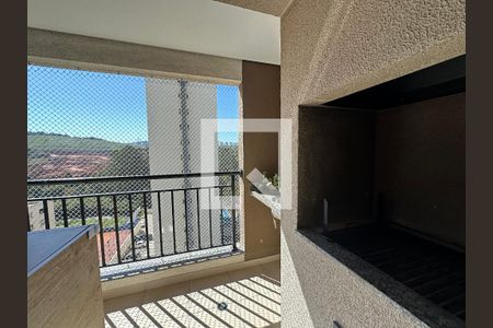 Varanda da Sala de apartamento para alugar com 1 quarto, 70m² em Alphaville Residencial Um, Barueri