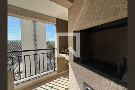 Varanda da Sala de apartamento para alugar com 1 quarto, 70m² em Alphaville Residencial Um, Barueri