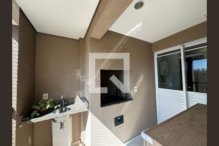 Varanda da Sala de apartamento para alugar com 1 quarto, 70m² em Alphaville Residencial Um, Barueri