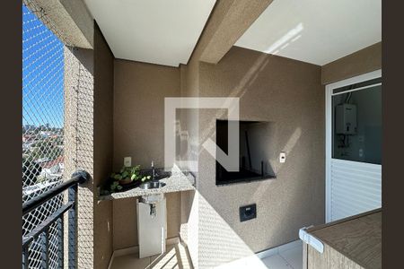 Varanda da Sala de apartamento para alugar com 1 quarto, 70m² em Alphaville Residencial Um, Barueri