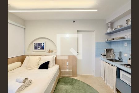 Quarto de kitnet/studio à venda com 1 quarto, 25m² em Santo Amaro, São Paulo