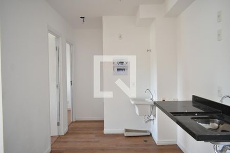 Sala/Cozinha de apartamento à venda com 2 quartos, 45m² em Vila Clementino, São Paulo
