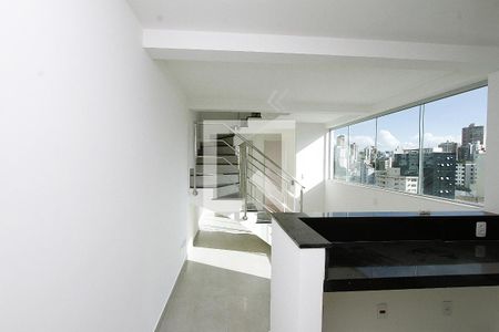 Sala de apartamento à venda com 2 quartos, 78m² em Barro Preto, Belo Horizonte
