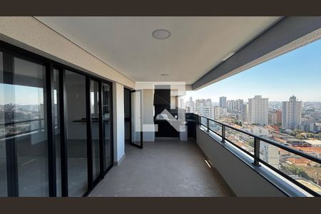 Sala - Sala de Jantar Varanda de apartamento à venda com 3 quartos, 112m² em Jardim, Santo André