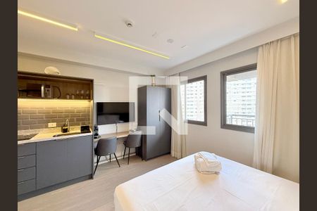 Quarto  de kitnet/studio à venda com 1 quarto, 25m² em Santo Amaro, São Paulo