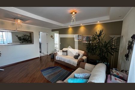Sala de apartamento à venda com 3 quartos, 90m² em Pinheirinho, Santo André