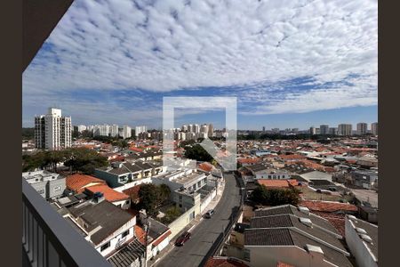 Vista varanda e área de serviço  de apartamento para alugar com 2 quartos, 35m² em Campo Grande, São Paulo