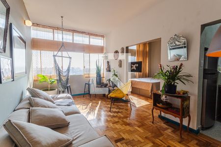 Sala de apartamento para alugar com 1 quarto, 59m² em Funcionários, Belo Horizonte