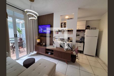 Sala de apartamento à venda com 2 quartos, 58m² em Vargem Grande, Rio de Janeiro