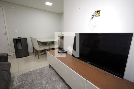 Sala de apartamento à venda com 2 quartos, 49m² em Vila Homero Thon, Santo André