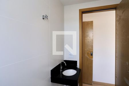 Banheiro da Suíte de apartamento à venda com 2 quartos, 51m² em Santo Andre, Belo Horizonte