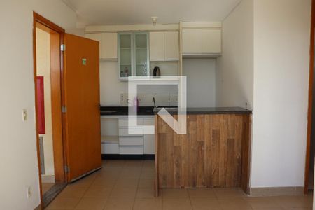 Sala/Cozinha de apartamento para alugar com 2 quartos, 48m² em Moinho dos Ventos, Goiânia