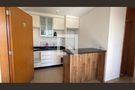 Sala/Cozinha de apartamento para alugar com 2 quartos, 48m² em Moinho dos Ventos, Goiânia