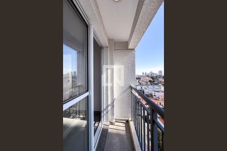 Varanda da Sala de apartamento para alugar com 2 quartos, 38m² em Vila Invernada, São Paulo