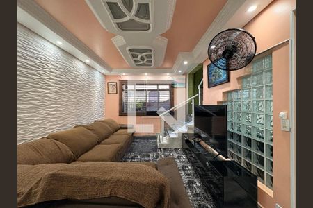 Sala de casa à venda com 4 quartos, 323m² em Cidade São Jorge, Santo André