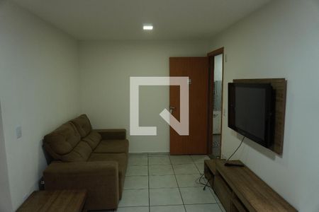 Sala de apartamento para alugar com 2 quartos, 52m² em Parque Sisi, São Carlos