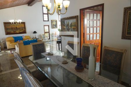 Sala de Jantar de casa de condomínio à venda com 5 quartos, 380m² em Alphaville, Santana de Parnaíba