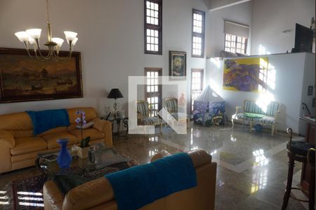 Sala de Estar de casa de condomínio à venda com 5 quartos, 380m² em Alphaville, Santana de Parnaíba
