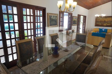 Sala de Jantar de casa de condomínio à venda com 5 quartos, 380m² em Alphaville, Santana de Parnaíba