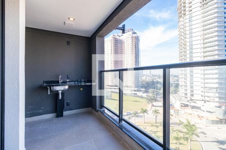 Sala/Cozinha de apartamento para alugar com 3 quartos, 86m² em Alphaville Empresarial, Barueri