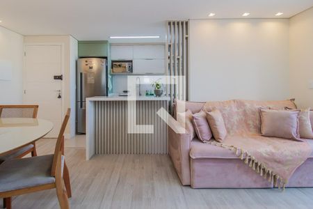 Sala/Sala de jantar de apartamento para alugar com 2 quartos, 64m² em Vila Nossa Senhora das Vitorias, Mauá
